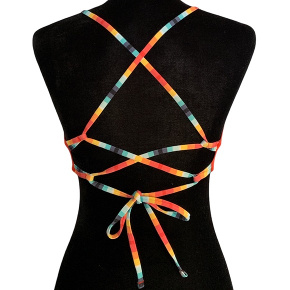 Fun Multi-Coloured Bikini Top - Picture 1 of 5